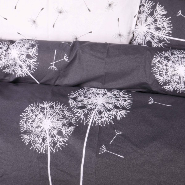 Фото - Комплект постельного белья MirSon Ranforce Elite 17-0943 Silver Dandelion 220х240 (2200013010531)